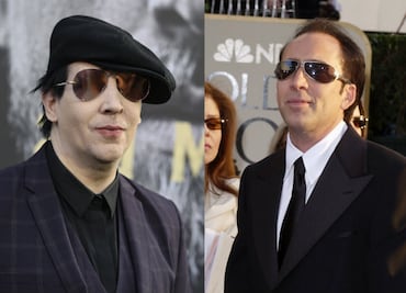 ¿Marilyn Manson y Nicolas Cage son gemelos? 5 fotos y memes que lo prueban