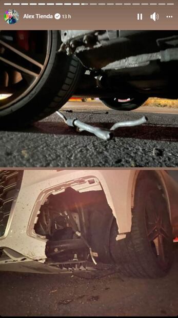 El influencer Alex Tienda sufre intento de asalto en carretera de Celaya