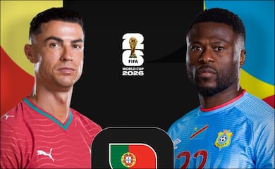 Portugal vs RD Congo: horario y dónde ver EN VIVO el debut de Cristiano Ronaldo en el Mundial 2026