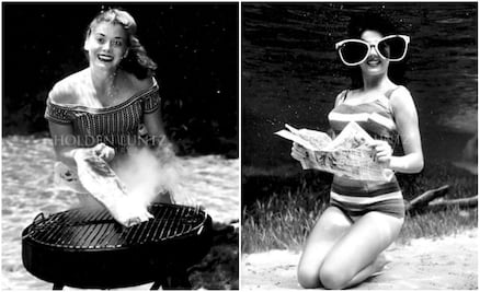 10 increíbles fotos de Bruce Mozert, el creador de la primera cámara submarina