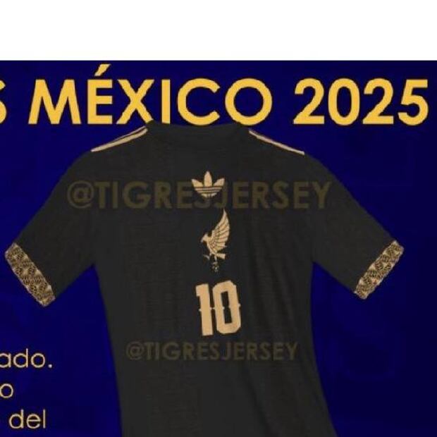 La playera de la Selección Mexicana volvería al tono negro para la Copa Oro 2025. Foto: Especial