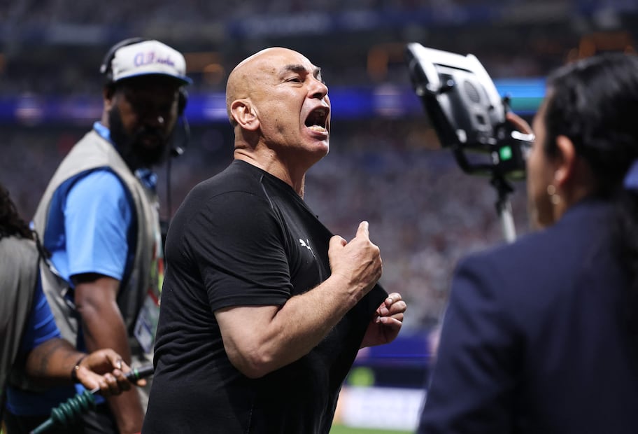 Hossam Hassan, entrenador de la selección de Egipto, durante el Mundial de 2026 - Foto: AFP