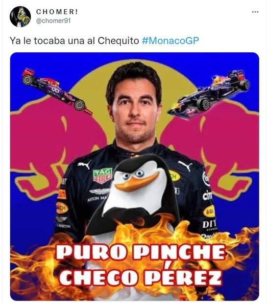Los 10 mejores memes de "Chequito, viejo sabroso" Pérez y su triunfo en Mónaco