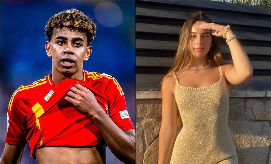 Lamine Yamal y Alex Padilla. FOTOS: Capturas