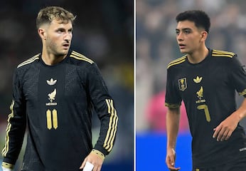 Santiago Giménez se rindió en elogios para Gilberto Mora: "Este es diferente"