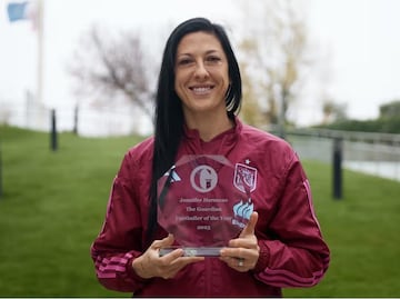 Jennifer Hermoso, jugadora del Pachuca, es nombrada la futbolista del año 2023