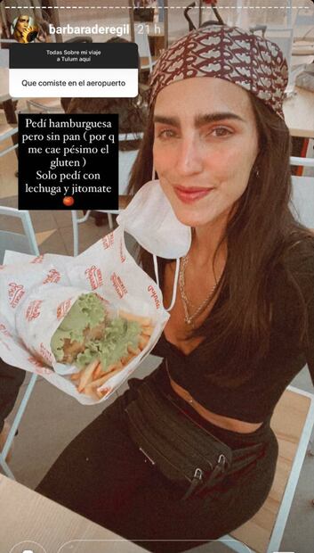 Critican a Bárbara de Regil por pedir una hamburguesa ¡sin pan!