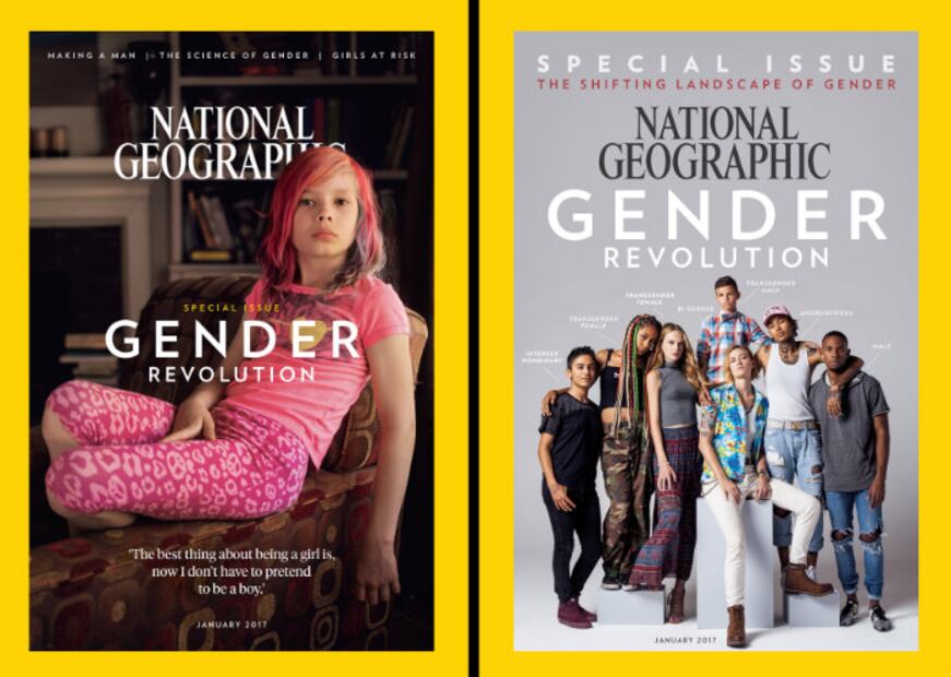 “Niños transgénero”: La polémica portada de National Geographic
