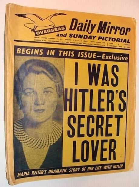 Maria Reiter, la amante desconocida de Adolf Hitler