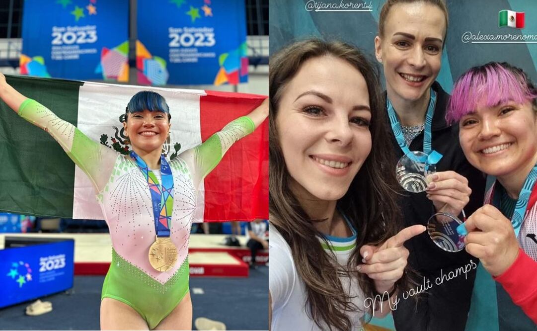 Alexa Moreno gana medalla de oro en la Copa del Mundo de Eslovenia - Fotos: Instagram
