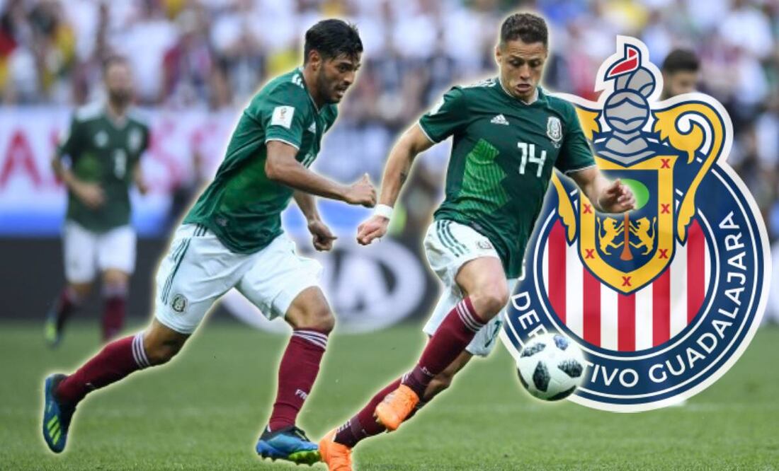 Carlos Vela y Chicharito Hernández están por volver a jugar juntos en Chivas. Foto: Imago7
