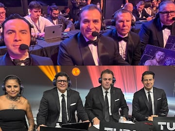 TV Azteca viajó a Riad y 'noqueó' a Televisa; TUDN transmitió desde sus estudios la pelea de Canelo