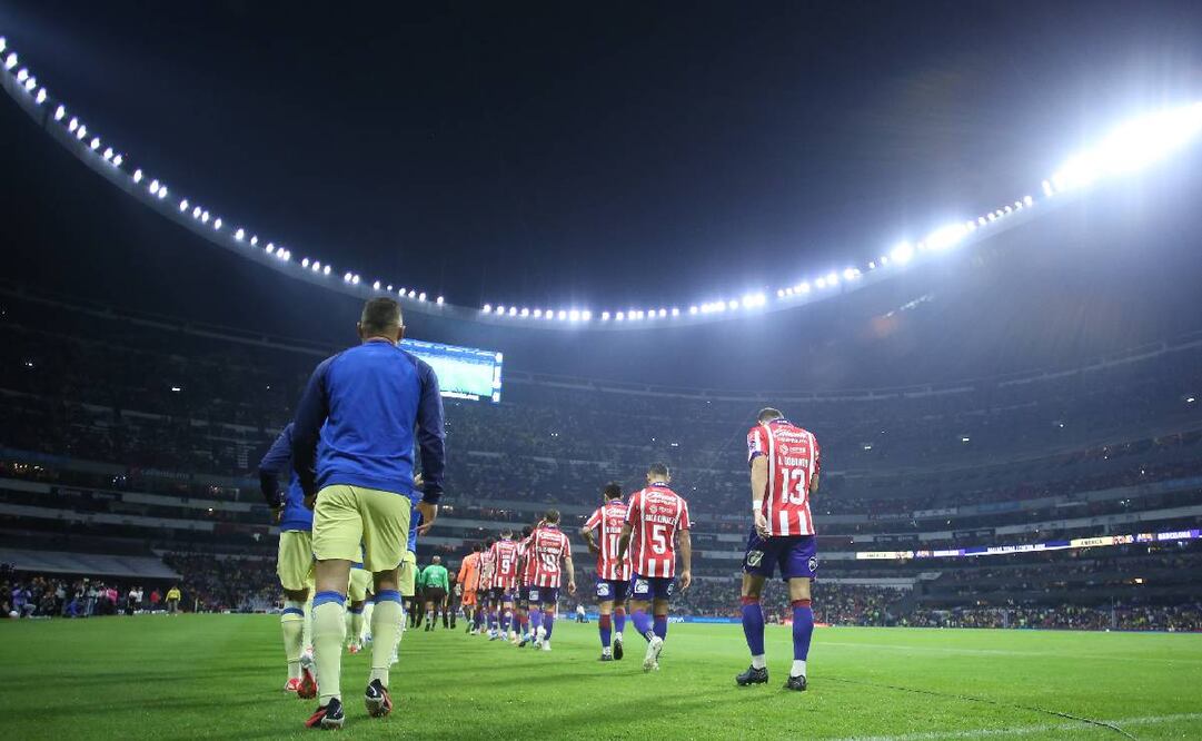El Estadio Azteca no lució repleto para el juego ante el Atlético de San Luis. Foto: Imago7