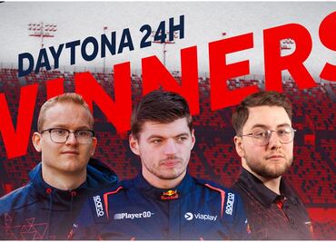 ¡Max Verstappen es una máquina! Campeón en las 24 horas de Daytona