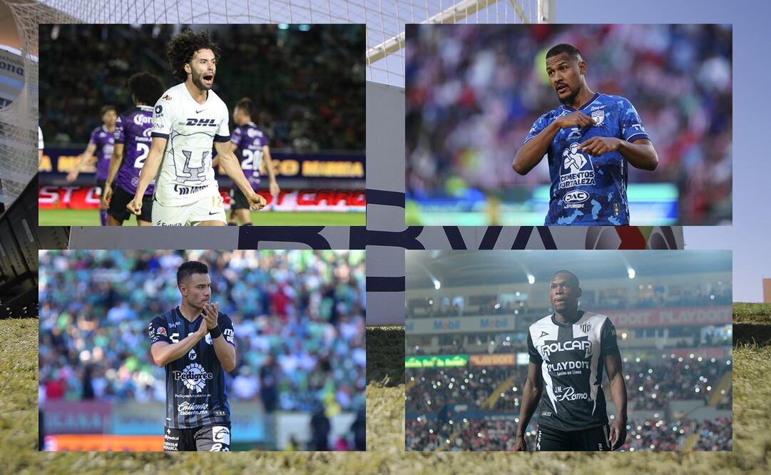 César Huerta, Salomón Rondón, Pablo Barrera y Diber Cambindo con sus equipos / FOTOS: Imago7