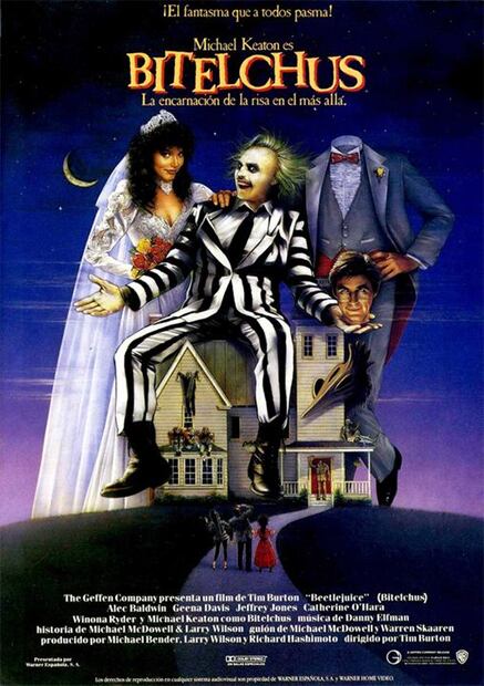“Beetlejuice 2” sí se filmará y con Michael Keaton y Winona Ryder