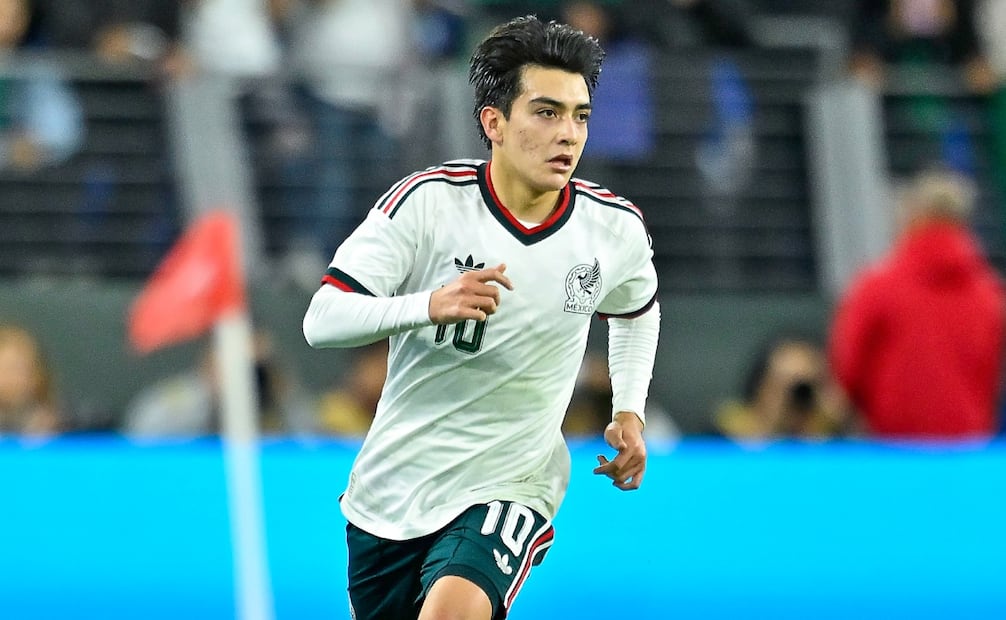 Gilberto Mora con la Selección Mexicana / Foto: Imago7