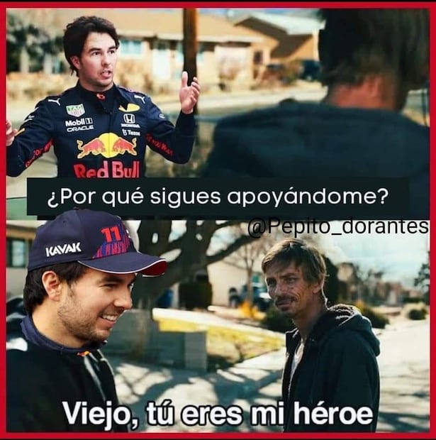 Los 10 mejores memes que celebran el tercer lugar del “Checo” Pérez en el GP de EU