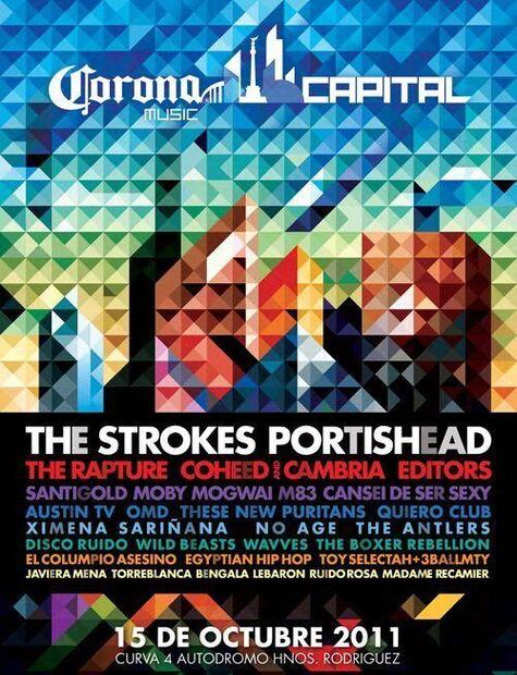 Los 10 carteles de los 10 años del Corona Capital 