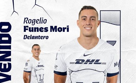 Rogelio Funes Mori ya es nuevo jugador de Pumas