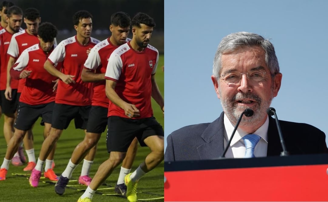 SRE atiende a selección de futbol de Irak para repechaje en Monterrey ante conflicto en Medio Oriente - Foto: @iraqnt_en en Instagram y @SRE_mx en X