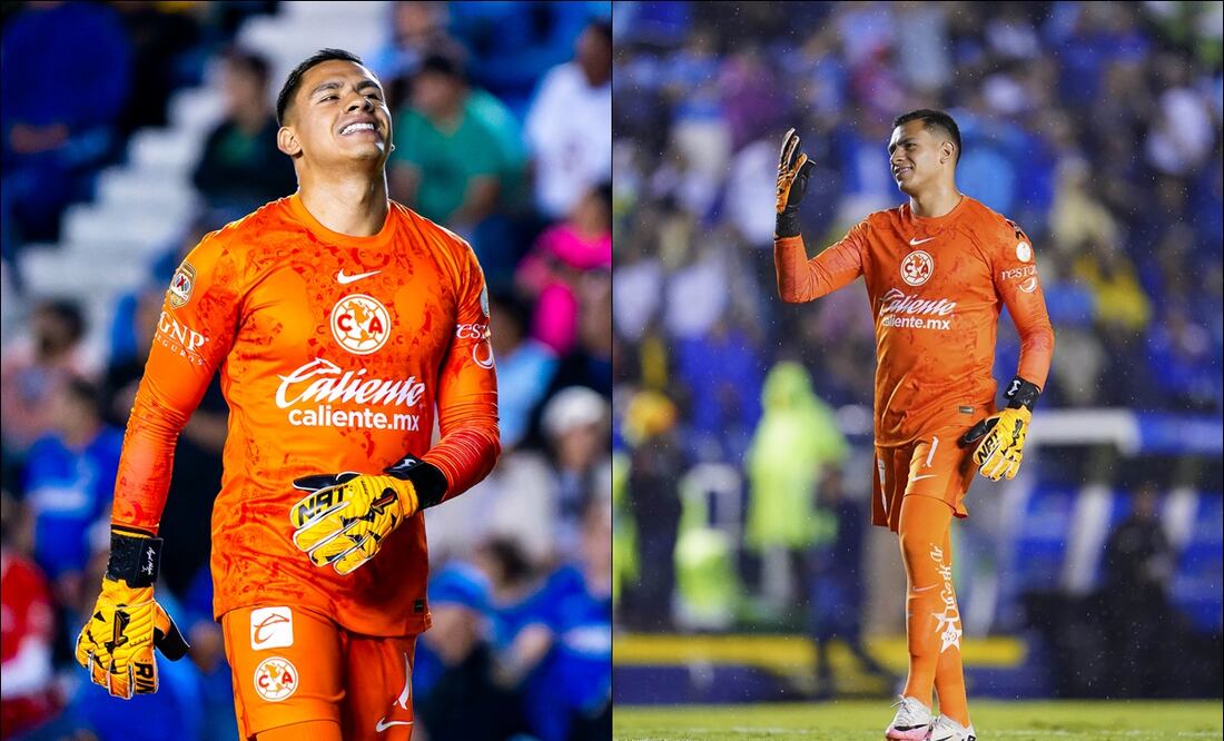 Luis Ángel Malagón, durante el partido Cruz Azul vs América. FOTOS: Imago7