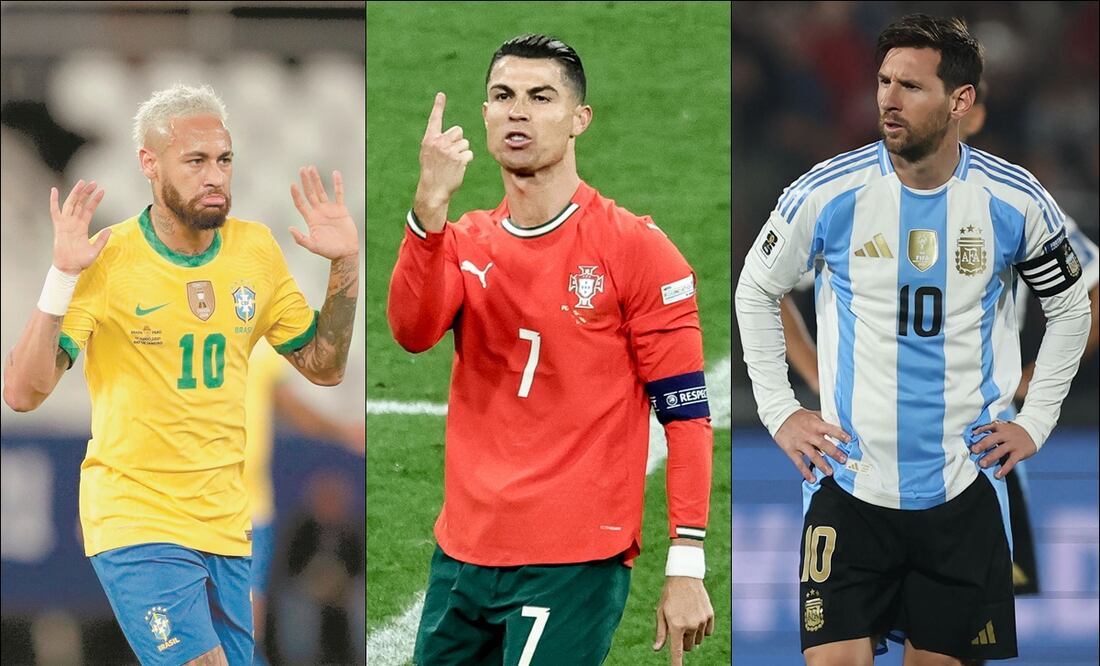Conoce cuáles son las grandes figuras que jugarán su último Copa del Mundo en el 2026 / FOTOS: AFP y EFE