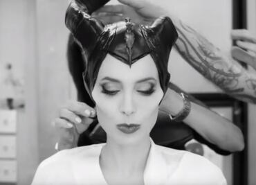 El video de la transformación de Angelina Jolie en Maléfica
