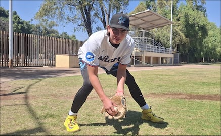 Juan Franco Alva, prospecto de Marlins, quiere poner en alto el nombre de México en Grandes Ligas