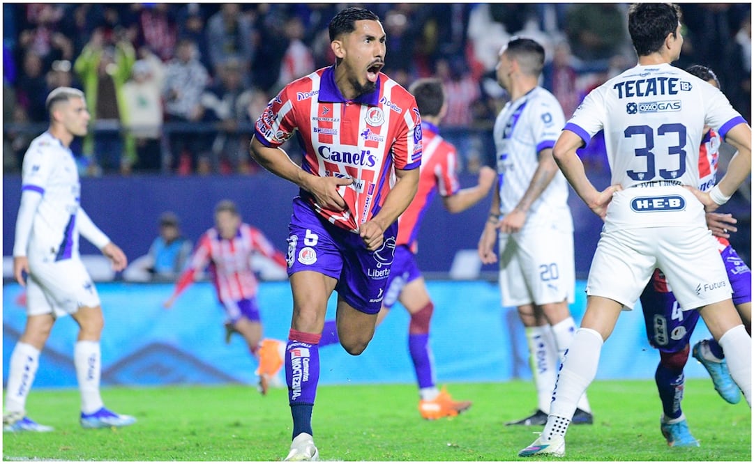 Ricardo Chávez celebrando su gol ante Rayados / FOTO: Imago7