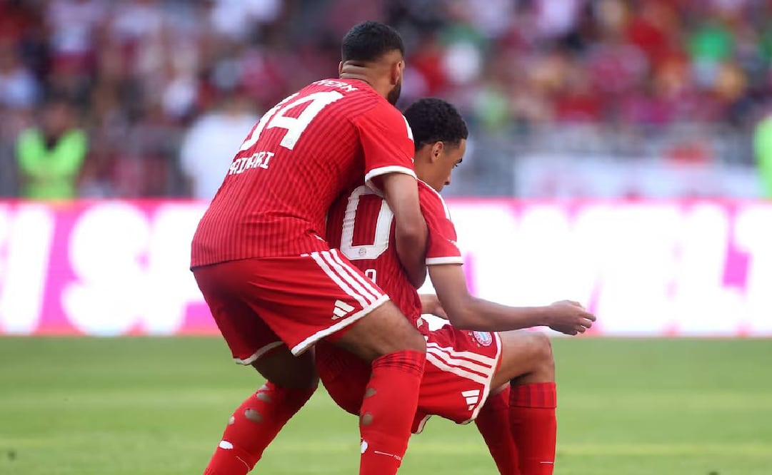 Jamal Musiala encendió las alarmas en un partido amistoso del Bayern Múnich / Foto: Especiales