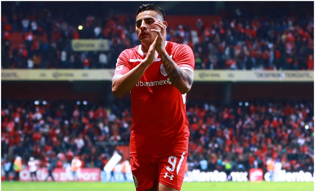 Alexis Vega con Toluca ante América en la Liguilla del Clausura 2018 / FOTO: Imago7