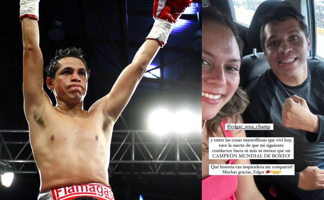 De campeón de boxeo a conductor de una aplicación móvil. Foto: Especial.