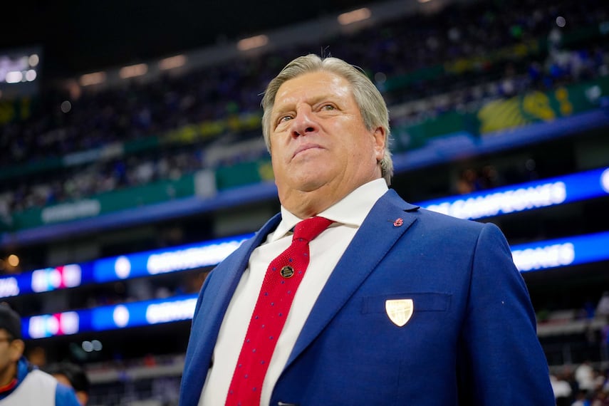 Miguel Herrera en partido con el Atlante, durante el Apertura 2026 - Foto: Imago7