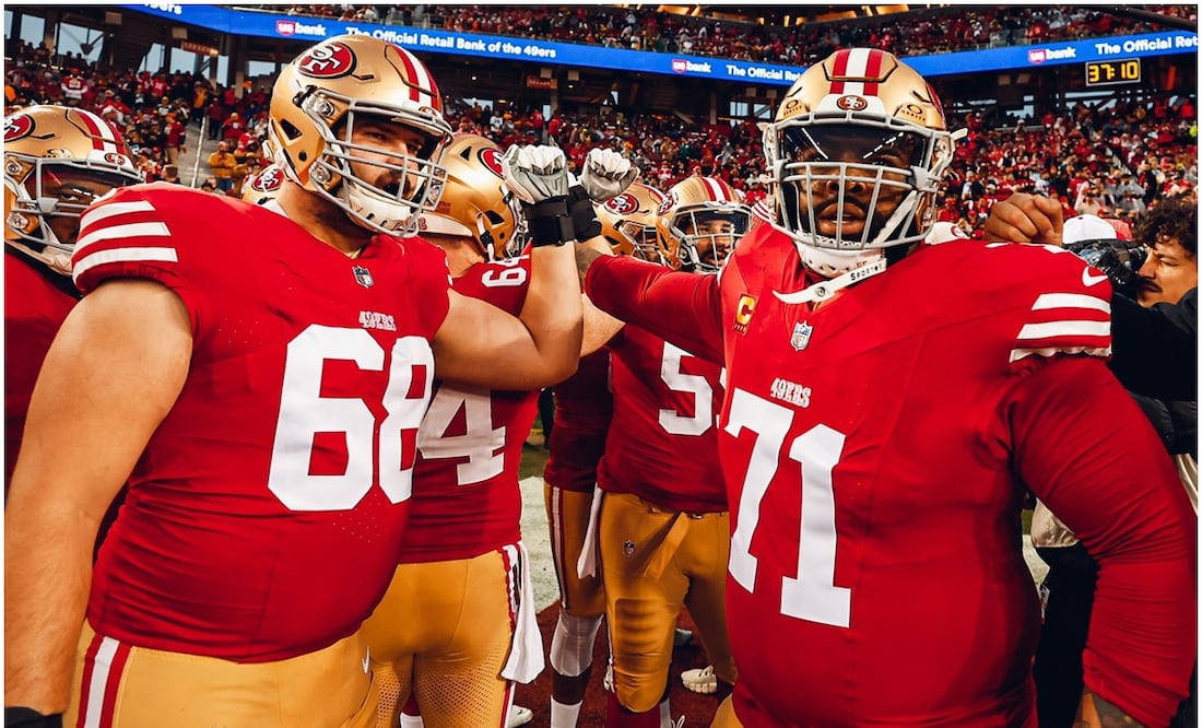 Los 49ers avanzaron a la Final de conferencia de la NFC - Foto: 49ers