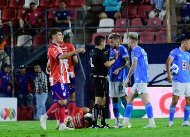 Cruz Azul perdió el invicto ante el Atlético de San Luis