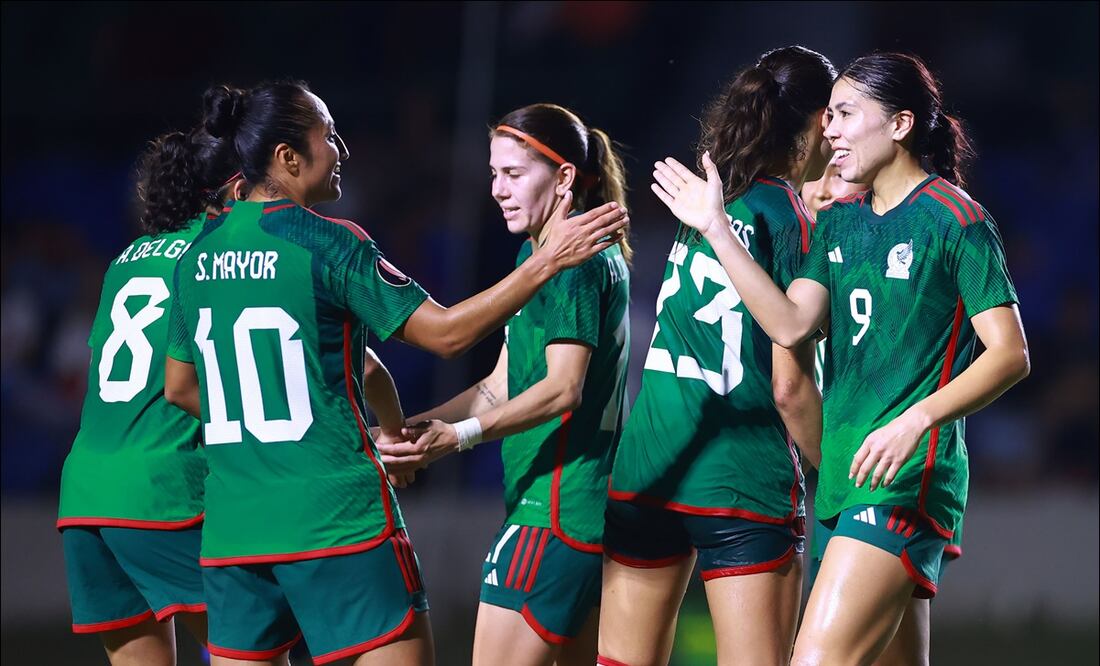 La Selección Mexicana Femenil derrotó a Puerto Rico y consiguió su boleto a la Copa Oro W / FOTO: Imago7