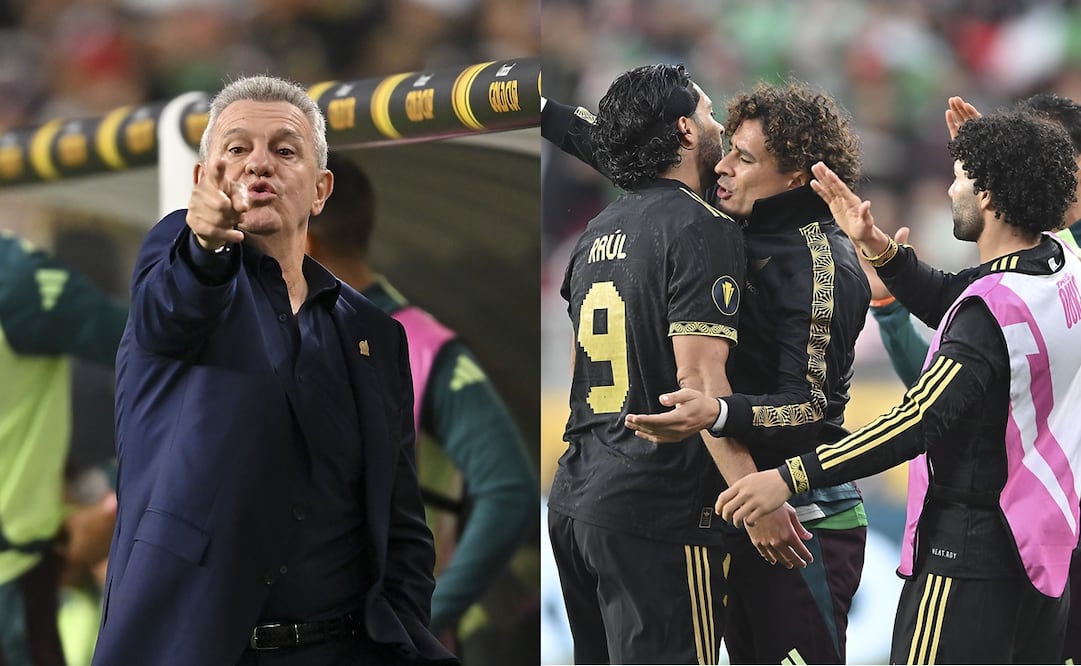 Javier Aguirre y la Selección Mexicana en la Copa Oro, durante la semifinal ante Honduras - Fotos: Imago7