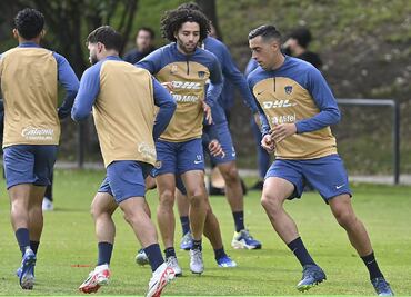 Rogelio Funes Mori no pierde el tiempo y ya vivió su primer entrenamiento como jugador de los Pumas