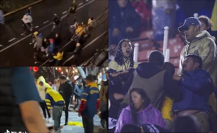 Actos de violencia empañan el triunfo de los Pumas en el Clásico Capitalino contra América