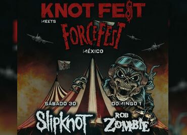 KnotFest se une a Force Fest para ofrecer un épico fin de semana metalero en la CDMX