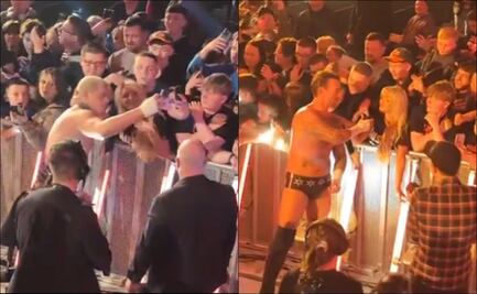 Aficionada famosa acosó a CM Punk y Cody Rhodes durante una función de WWE en Escocia
