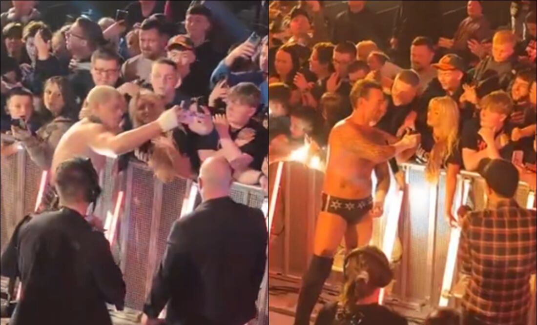 Cody Rhodes y CM Punk fueron manoseados por una aficionada mientras daba algunos autógrafos. FOTOS: Capturas