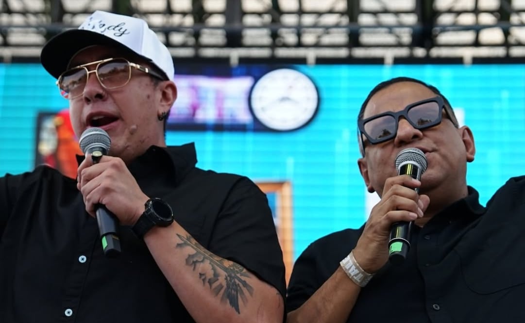 Gianni Pex y Rulo Matías estuvieron en el Pumas vs Cruz Azul / Foto: @gianni.pex en Instagram