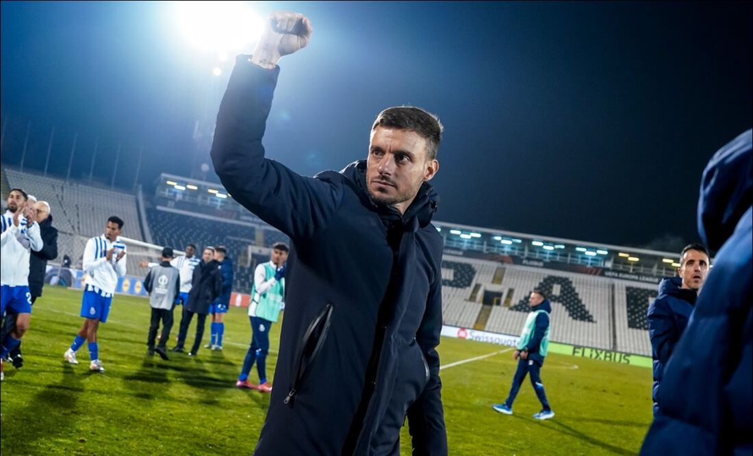 Martín Anselmi, tras un partido con el Porto. FOTO: FC Porto