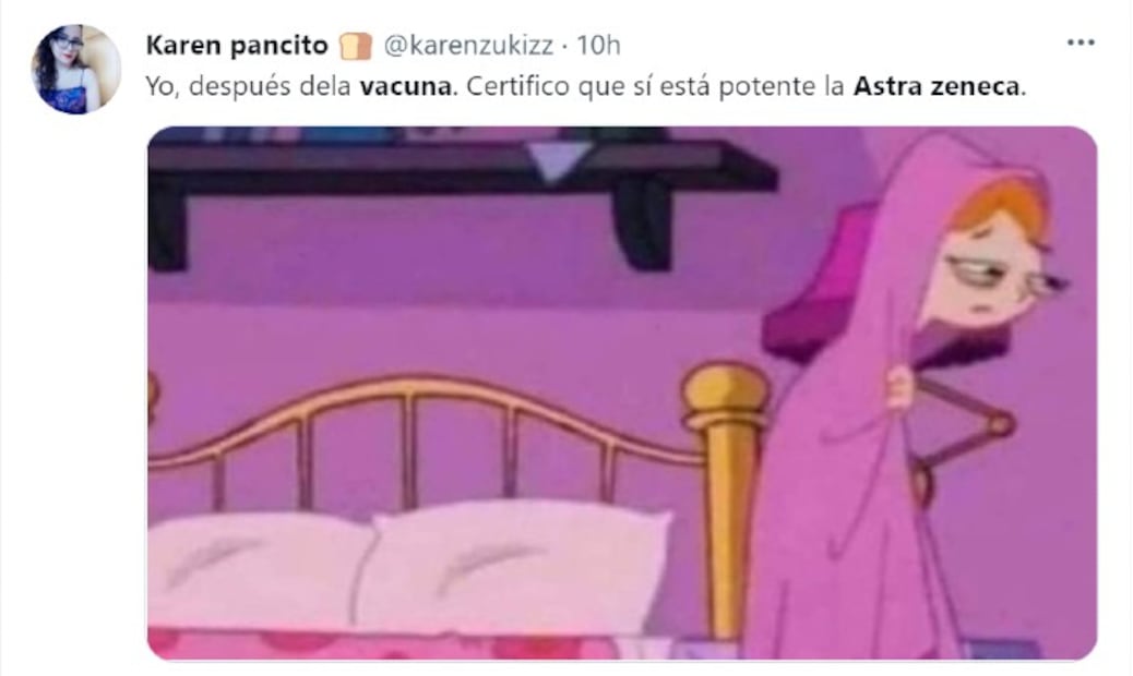 Vacunados con AstraZeneca reciben los efectos secundarios ¡con memes!