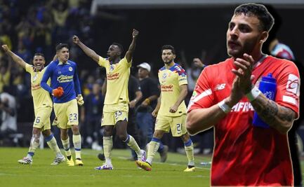 Alexis Vega festejó el triunfo del América sobre las Chivas en las Semifinales