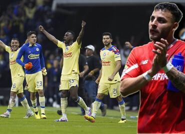 Alexis Vega festejó el triunfo del América sobre las Chivas en las Semifinales