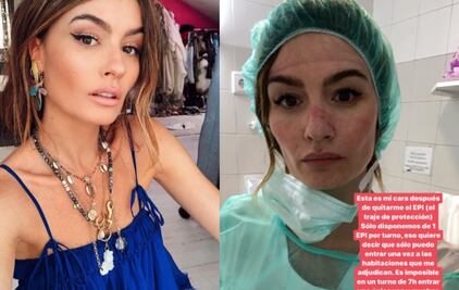 Ella es la influencer de moda que se volvió enfermera por el coronavirus