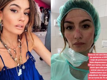 Ella es la influencer de moda que se volvió enfermera por el coronavirus